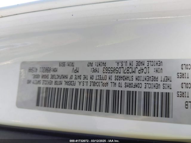 1C4PJMCB7LD505563 Jeep Cherokee Latitude 4x4