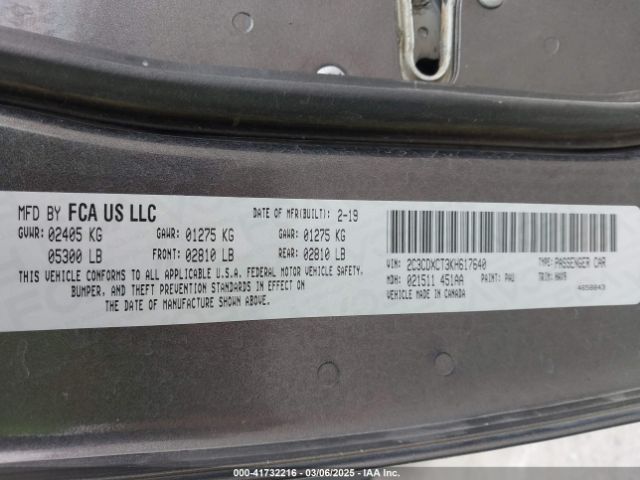 2019 DODGE CHARGER 2C3CDXCT3KH617640 Photo 8