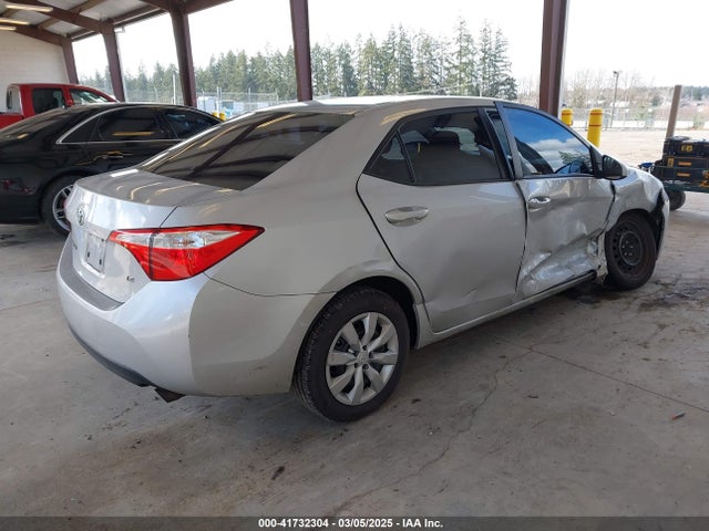 2T1BURHE1GC577587 Toyota COROLLA LE