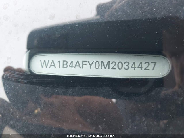 WA1B4AFY0M2034427 Audi Sq5 Premium Plus Tfsi Quattro Tiptronic