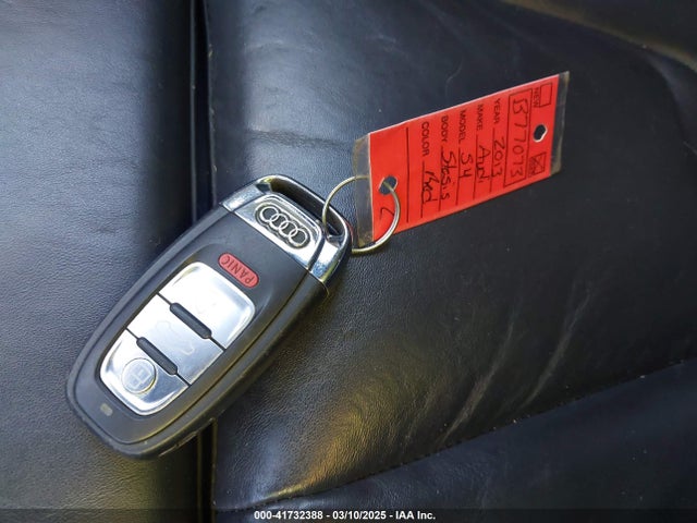 2013 AUDI S4 WAUDGAFL1DA077073 Photo 10