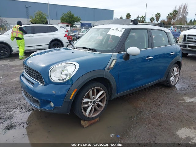 2012 MINI COOPER S COUNTRYMAN WMWZC3C54CWL84838 Photo 1