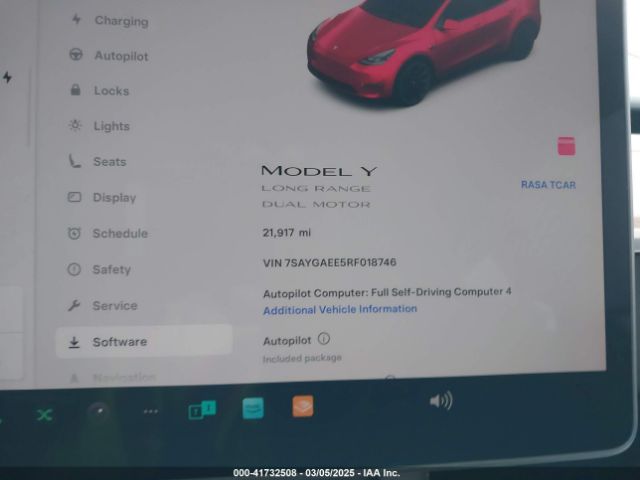 2024 TESLA MODEL Y 7SAYGAEE5RF018746 Photo 6