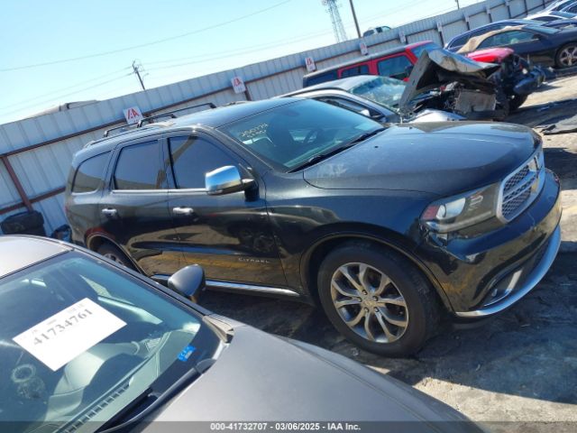 1C4RDHEG7GC396792 Dodge Durango Citadel Anodized Platinum