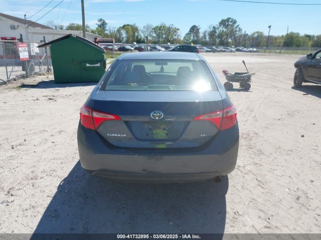 2T1BURHE1JC015700 Toyota COROLLA LE