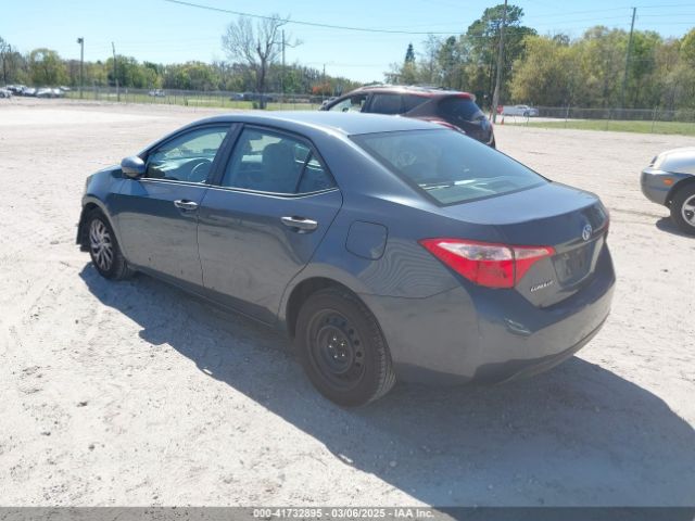 2T1BURHE1JC015700 Toyota COROLLA LE