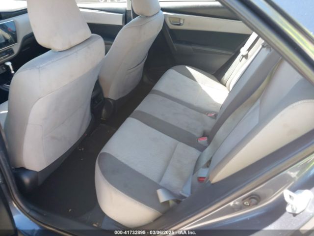 2T1BURHE1JC015700 Toyota COROLLA LE
