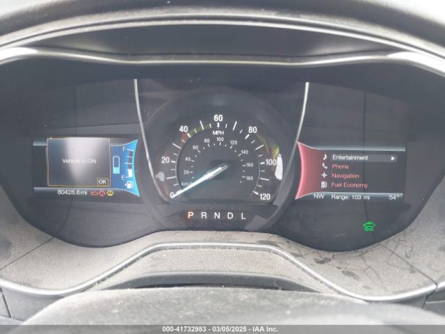 3FA6P0SU3HR208641 Ford Fusion Energi Titanium