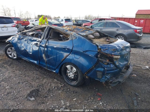 KMHDH4AE8GU649233 Hyundai ELANTRA SE