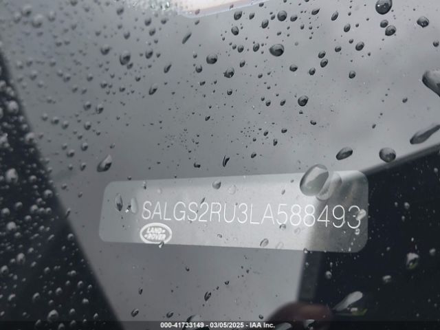 SALGS2RU3LA588493 Land Rover Range Rover Hse
