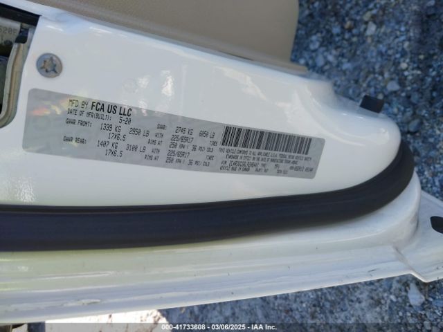 2C4RDGCG6LR206401 Dodge Grand Caravan Sxt