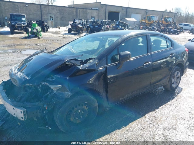 Honda Civic Lx 2014 19XFB2F55EE035098 Image 2