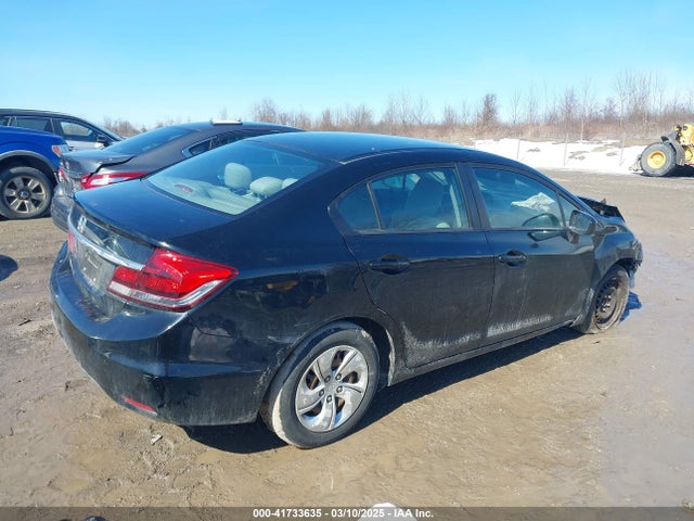 Honda Civic Lx 2014 19XFB2F55EE035098 Image 4