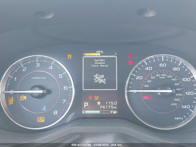 JF2GTANC5K8394129 Subaru Crosstrek 2.0i Limited