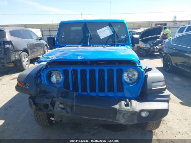 1C4HJXDN0MW737796 Jeep Wrangler Unlimited Sport S 4x4