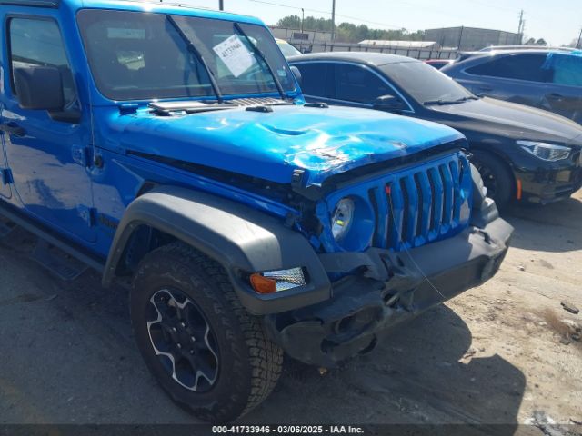 1C4HJXDN0MW737796 Jeep Wrangler Unlimited Sport S 4x4