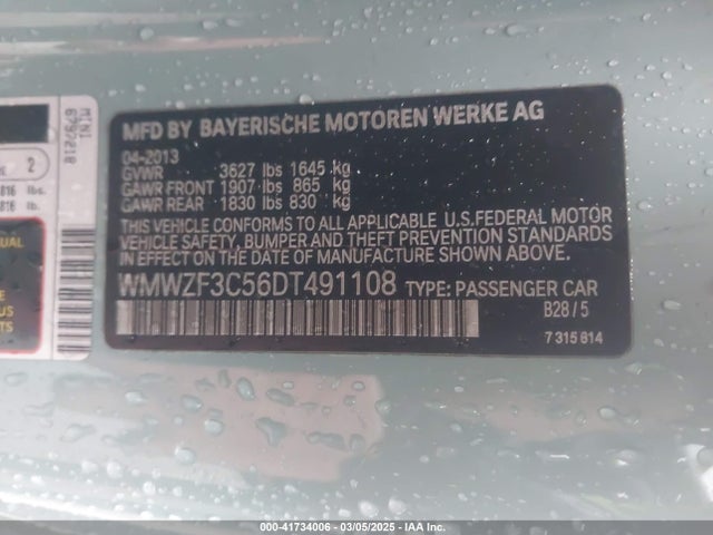 2013 MINI CLUBMAN WMWZF3C56DT491108 Photo 8