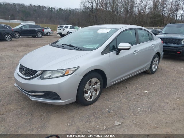 Honda Civic Lx 2015 19XFB2E54FE050193 Image 2