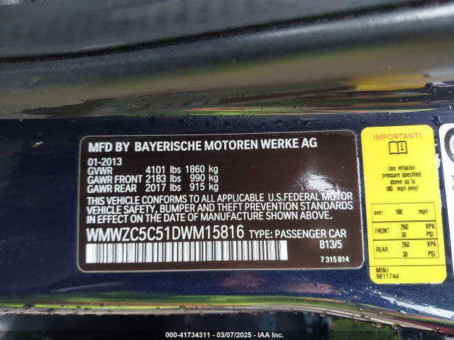 2013 MINI COUNTRYMAN WMWZC5C51DWM15816 Photo 8