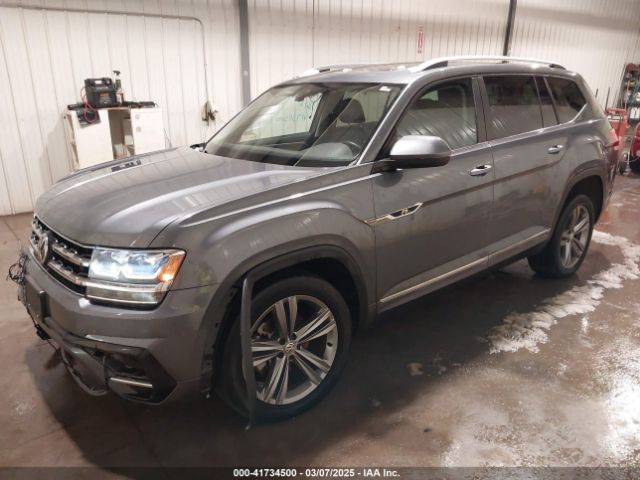 1V2XR2CA0KC589099 Volkswagen Atlas 3.6l V6 Se W/technology R-line