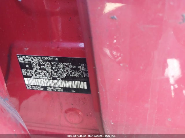 JTMRFREV6ED047869 Toyota Rav4 Xle