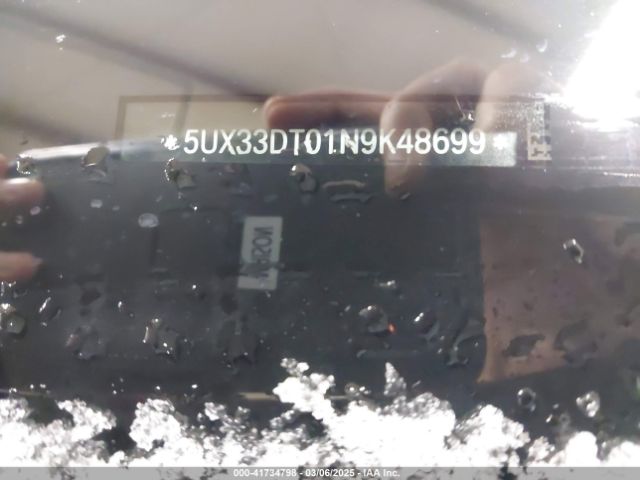 5UX33DT01N9K48699 BMW X4 Xdrive30i