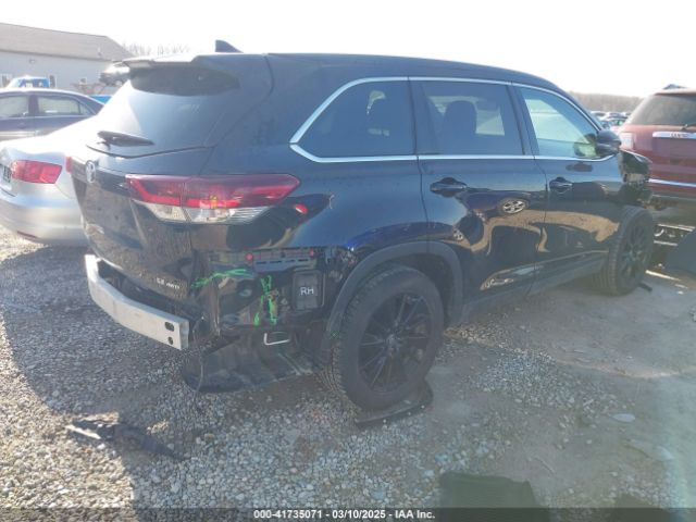 5TDJZRFH9KS617165 Toyota Highlander Se