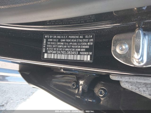 2014 PORSCHE PANAMERA WP0AF2A7XEL083453 Photo 8