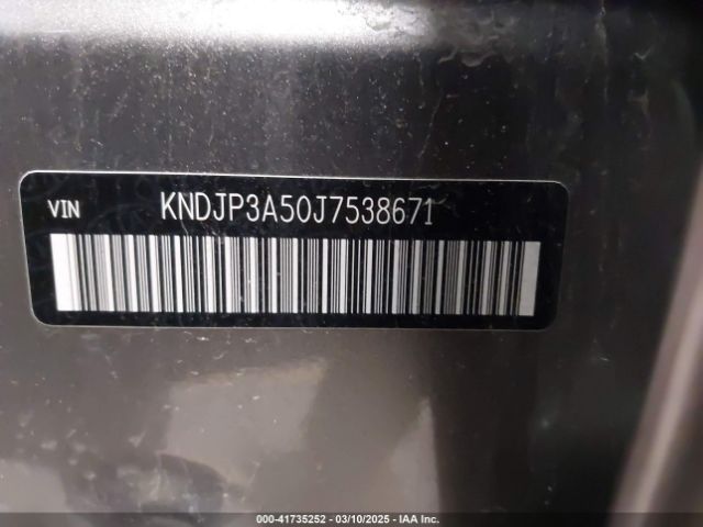 KNDJP3A50J7538671 KIA SOUL +