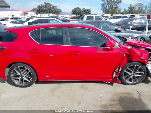 JTHKD5BH1E2181794 Lexus CT 200H