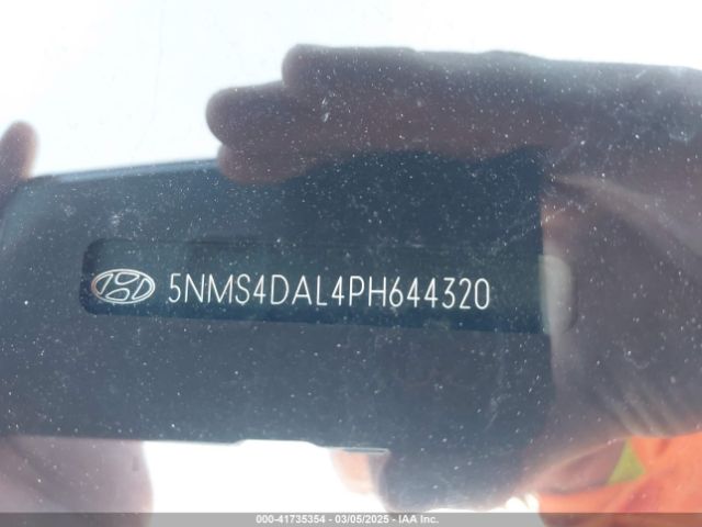 5NMS4DAL4PH644320 Hyundai Santa Fe Limited