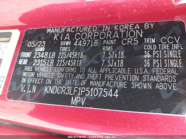 2023 KIA NIRO PLUG-IN HYBRID KNDCR3LF1P5107544 Photo 8