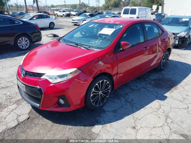 5YFBURHE0GP556830 Toyota Corolla S Plus
