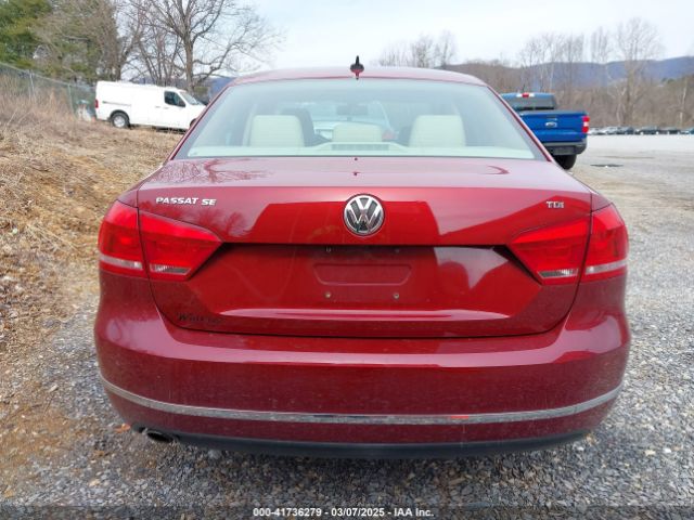 1VWBV7A37FC057781 Volkswagen Passat 2.0l Tdi Se