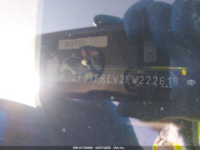 2T3YFREV2FW222618 Toyota Rav4 Limited