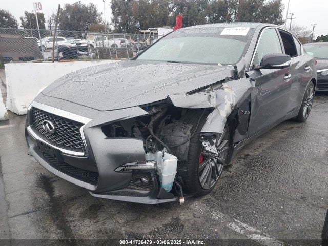 JN1FV7AP1LM630061 Infiniti Q50 Red Sport 400