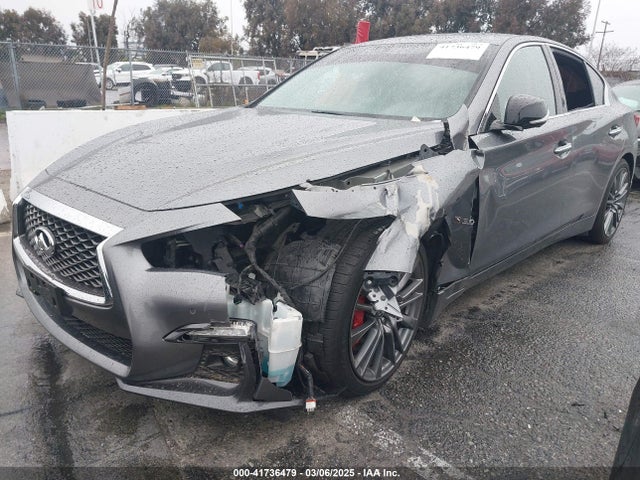 JN1FV7AP1LM630061 Infiniti Q50 Red Sport 400