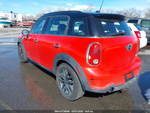 2012 MINI COOPER S COUNTRYMAN WMWZC5C58CWL56665 Photo 2