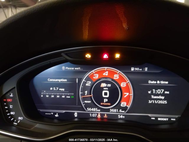 WAUB4CF58KA042802 Audi S5 3.0t Premium