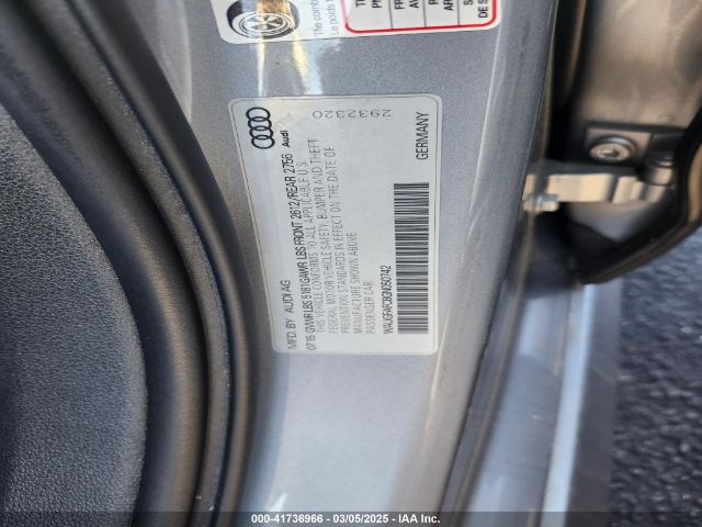 WAUGFAFC8GN050742 Audi A6
