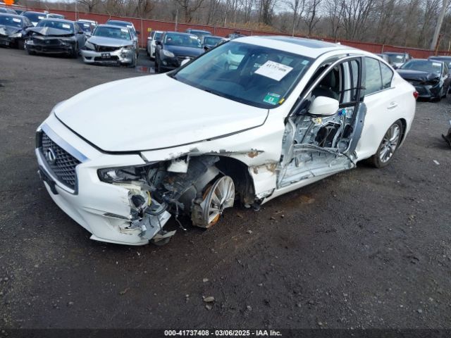 JN1EV7AR8JM611162 Infiniti Q50 3.0t Luxe