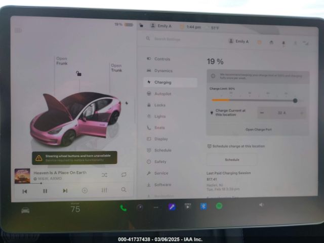 5YJ3E1EA8PF671613 Tesla Model 3 Rear-wheel Drive