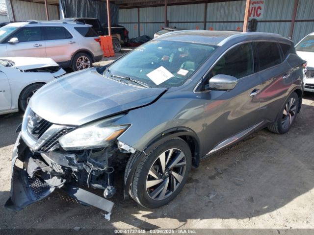 5N1AZ2MH7JN139354 Nissan Murano Platinum