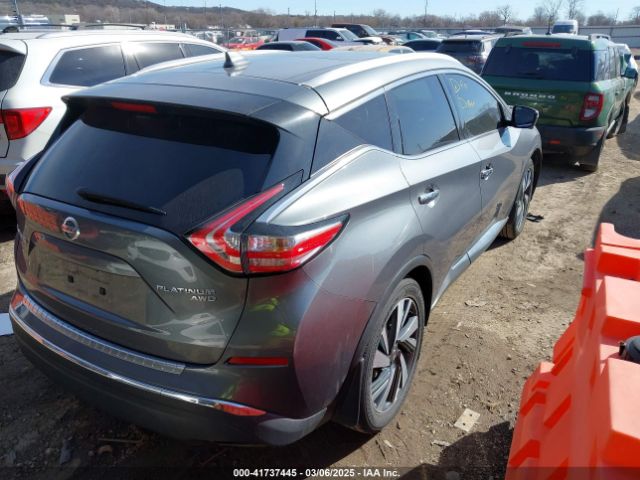 5N1AZ2MH7JN139354 Nissan Murano Platinum