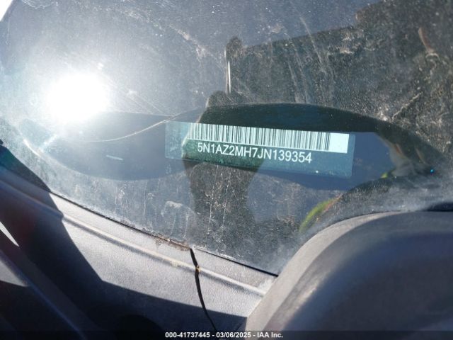 5N1AZ2MH7JN139354 Nissan Murano Platinum