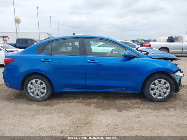 3KPA24ADXNE508756 KIA RIO S