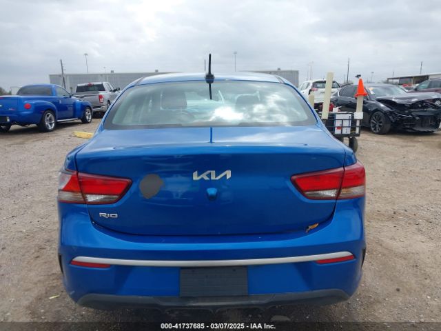 3KPA24ADXNE508756 KIA RIO S