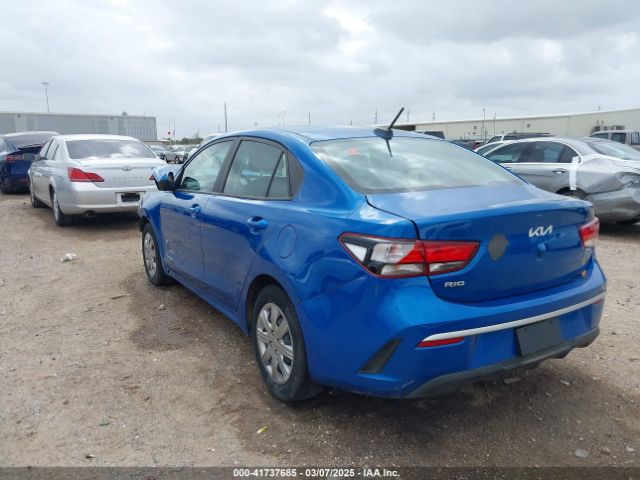 3KPA24ADXNE508756 KIA RIO S