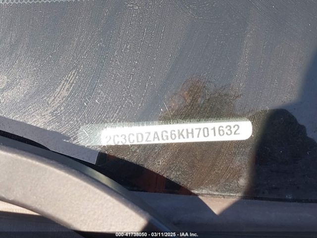 2C3CDZAG6KH701632 Dodge Challenger Sxt