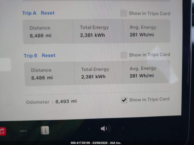 5YJ3E1EA3RF771010 Tesla Model 3 Long Range Dual Motor All-wheel Drive/rear-wheel Drive
